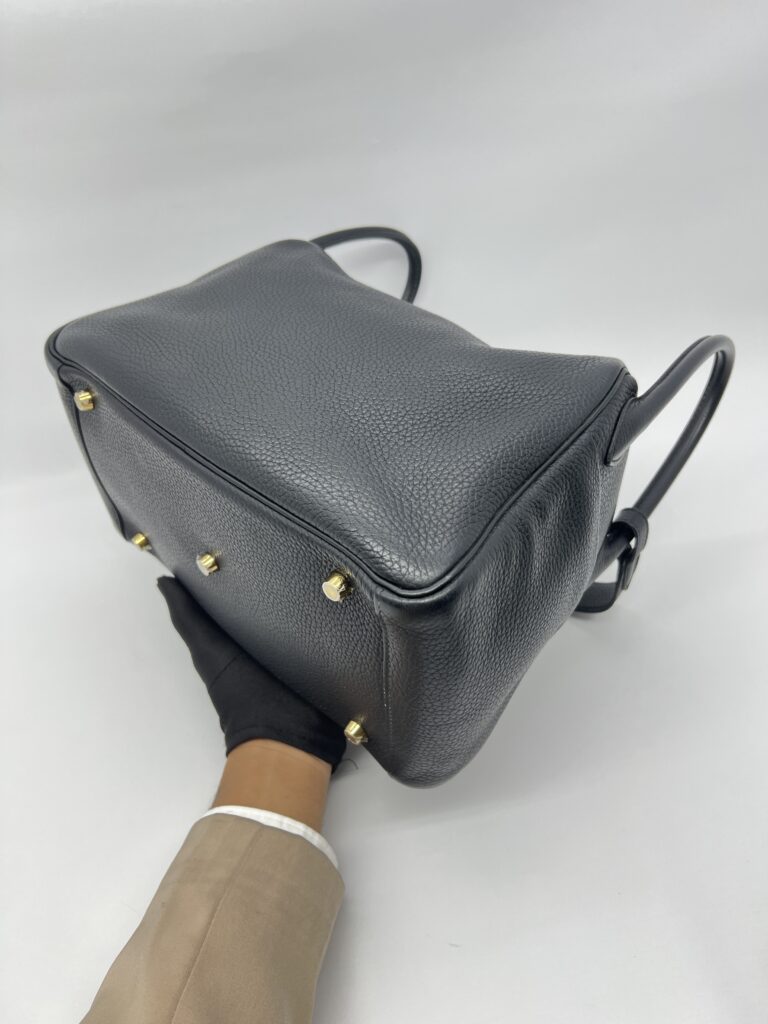 Hermes Lindy 30 Clemence Noir GHW
