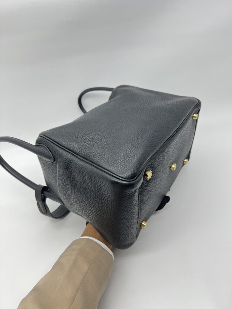 Hermes Lindy 30 Clemence Noir GHW