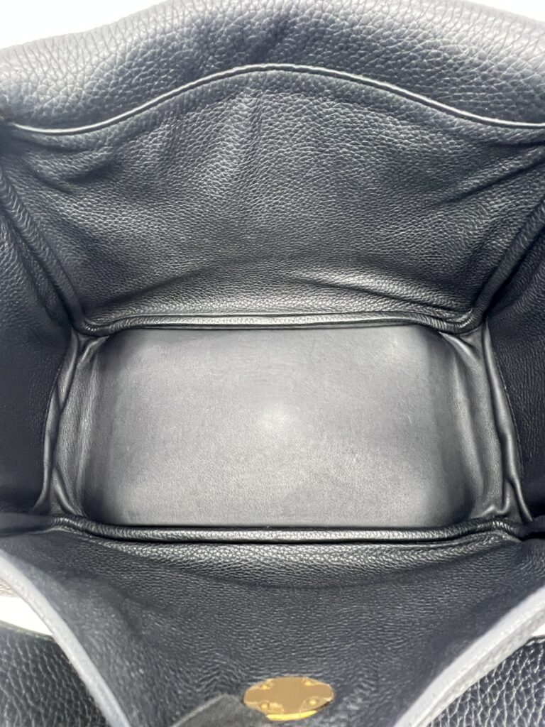 Hermes Lindy 30 Clemence Noir GHW