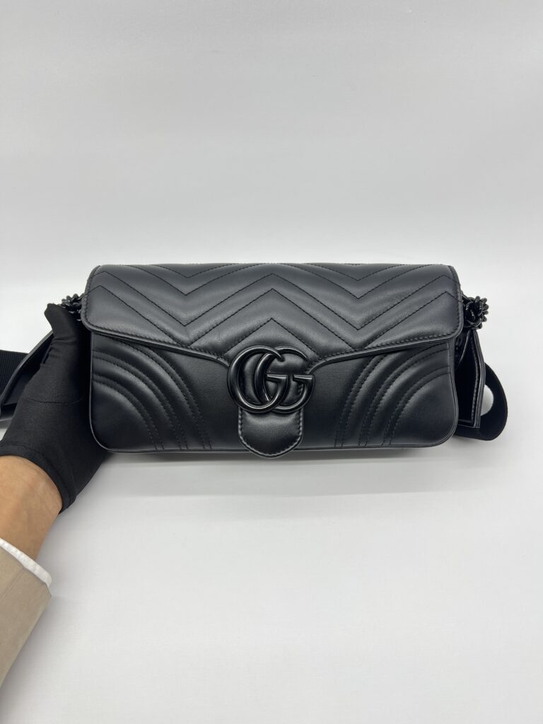 Gucci GG Marmount Shoulder All Black