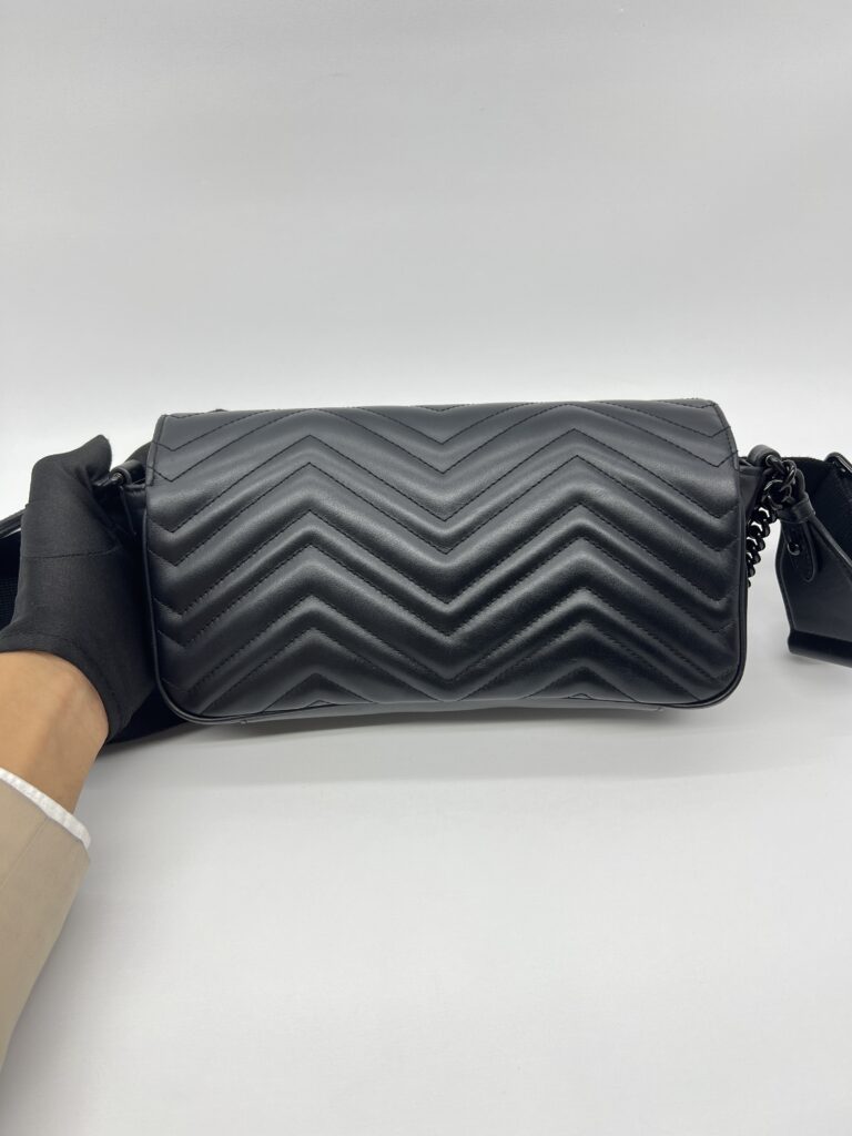 Gucci GG Marmount Shoulder All Black