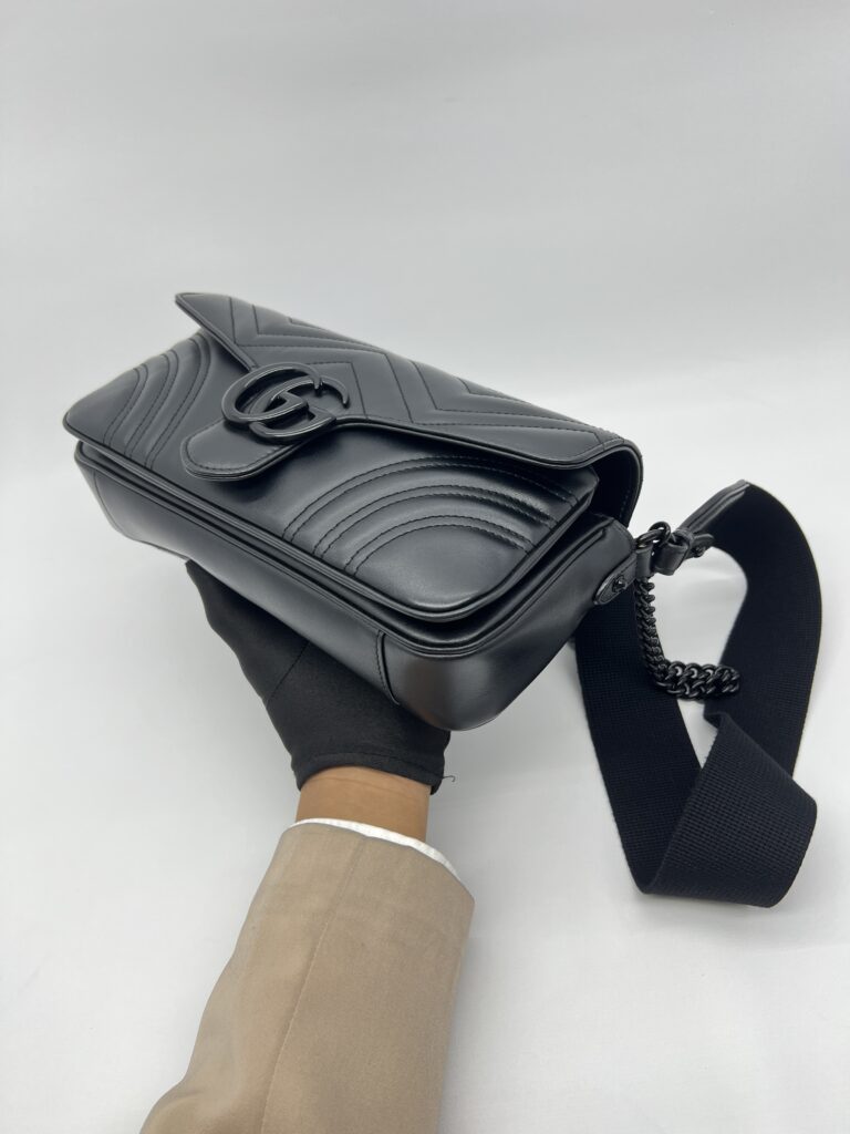 Gucci GG Marmount Shoulder All Black