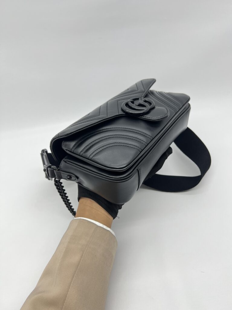 Gucci GG Marmount Shoulder All Black