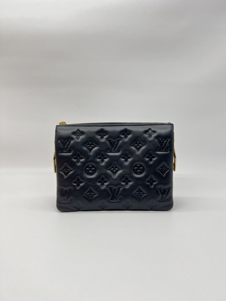 Louis Vuitton Coussin BB Monogram Embossed Black GHW
