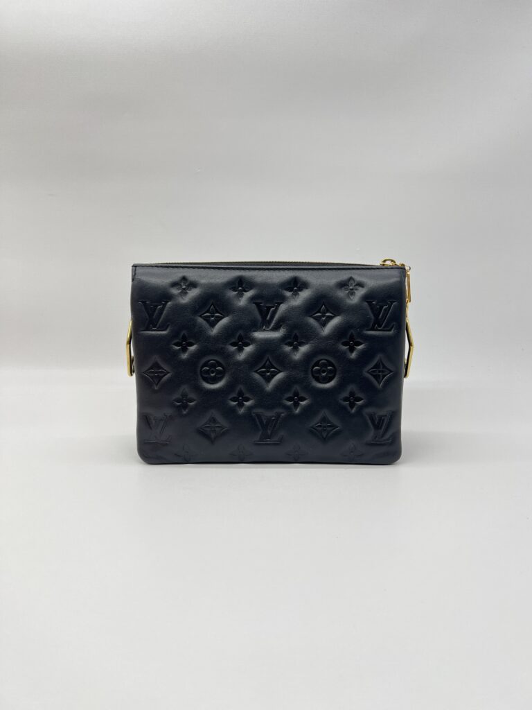 Louis Vuitton Coussin BB Monogram Embossed Black GHW