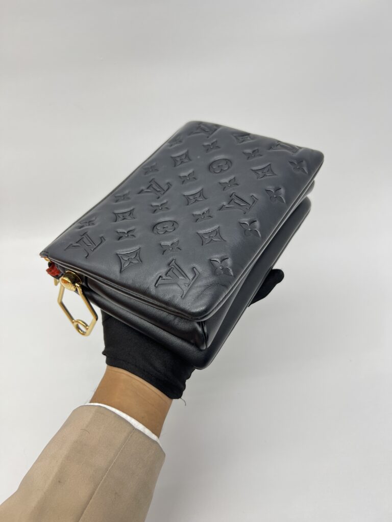 Louis Vuitton Coussin BB Monogram Embossed Black GHW