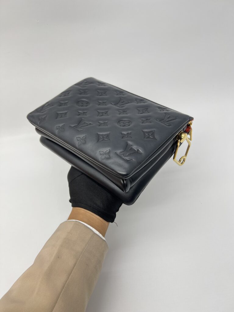 Louis Vuitton Coussin BB Monogram Embossed Black GHW