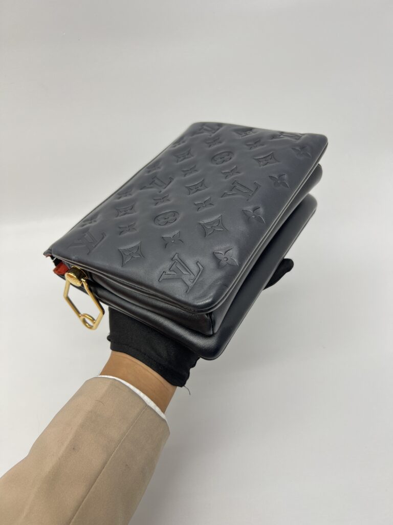 Louis Vuitton Coussin BB Monogram Embossed Black GHW