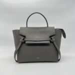 Celine Nano Belt Bag Grained Calfskin Darl Grey GHW