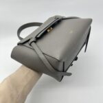 Celine Nano Belt Bag Grained Calfskin Darl Grey GHW
