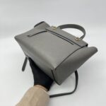 Celine Nano Belt Bag Grained Calfskin Darl Grey GHW