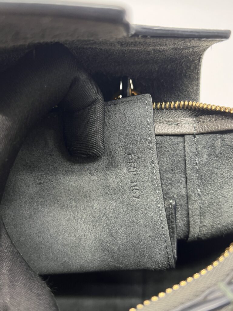 Celine Nano Belt Bag Grained Calfskin Darl Grey GHW