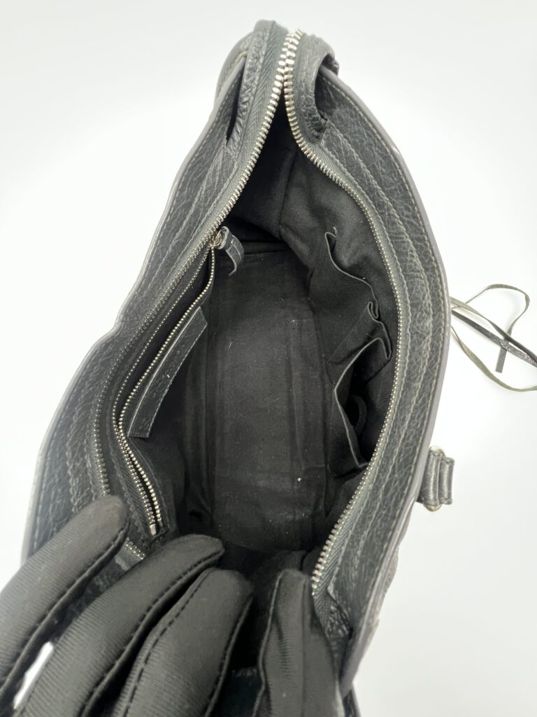 Balenciaga Small Classic City Agneau Dark Grey SHW