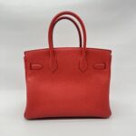 Hermes Birkin 30 Togo Rouge GHW