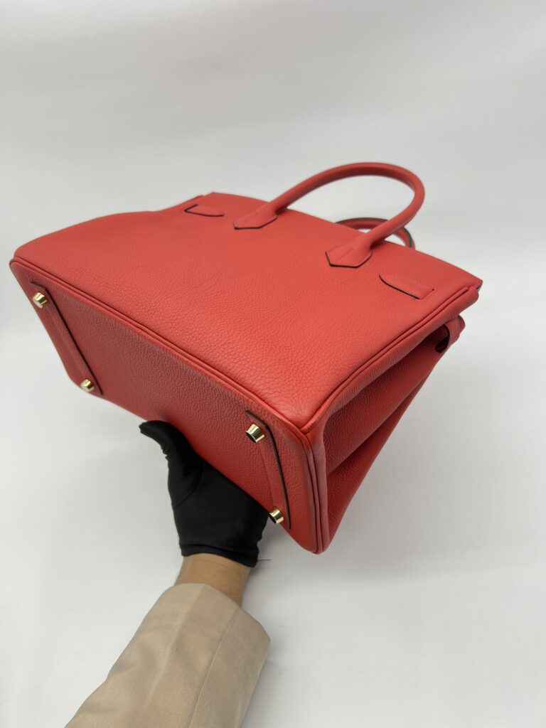Hermes Birkin 30 Togo Rouge GHW