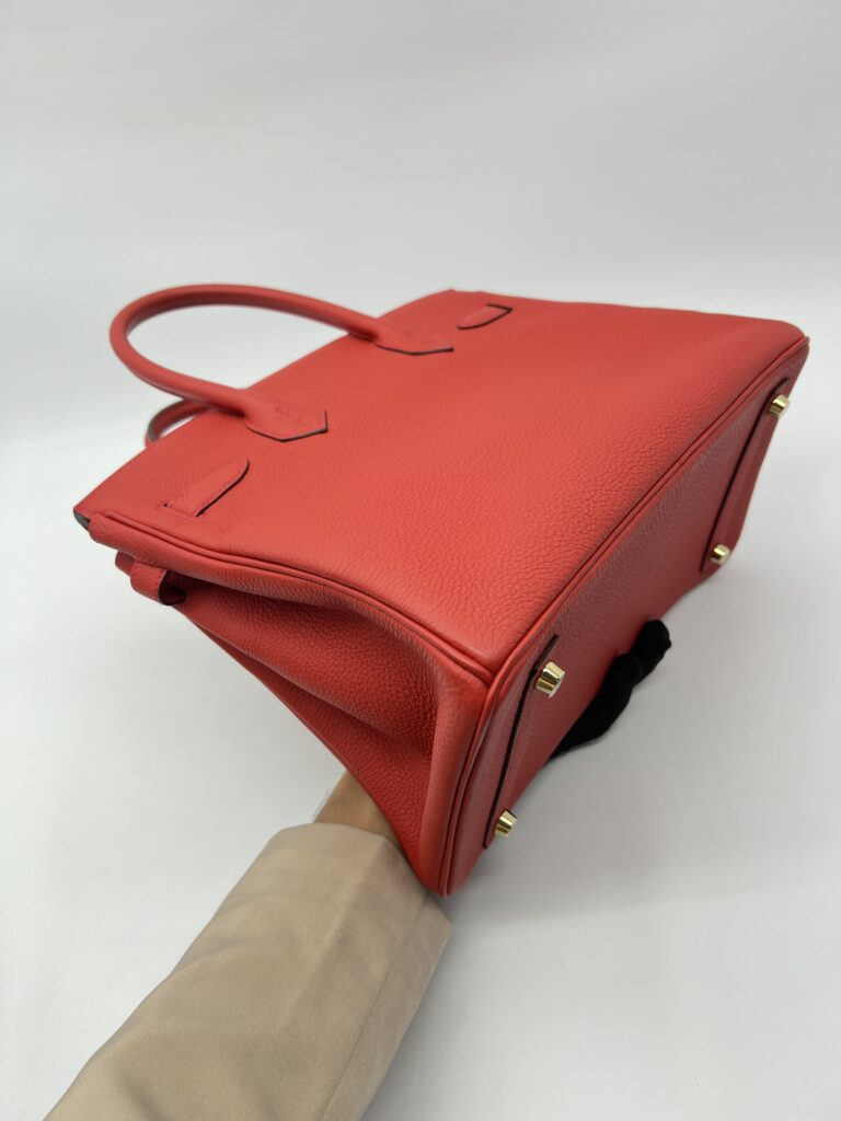 Hermes Birkin 30 Togo Rouge GHW