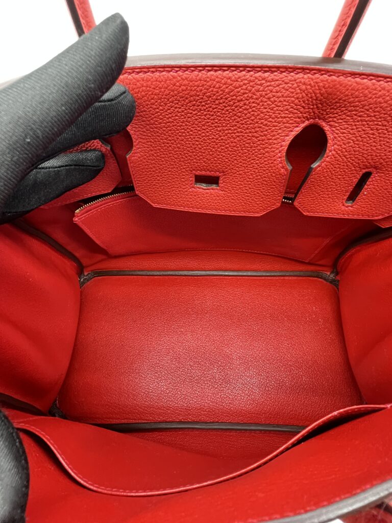 Hermes Birkin 30 Togo Rouge GHW
