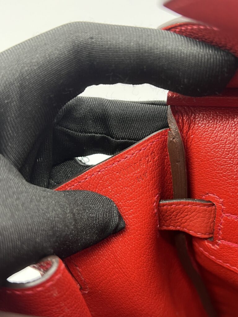 Hermes Birkin 30 Togo Rouge GHW