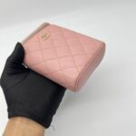 Chanel Vertical Vannity Case Caviar Pink GHW