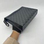Louis Vuitton Pochette Voyage MM Damier Graphite SHW