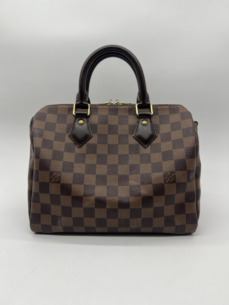 Louis Vuitton Speedy Bandou 25 Damier Ebene GHW