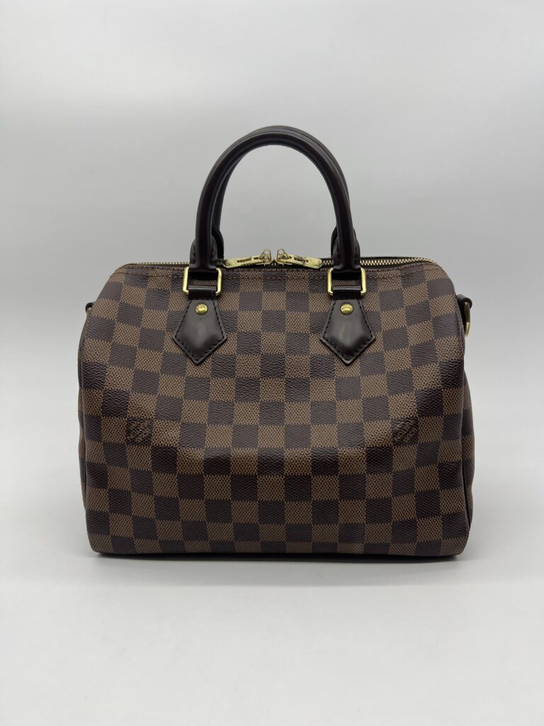 Louis Vuitton Speedy Bandou 25 Damier Ebene GHW