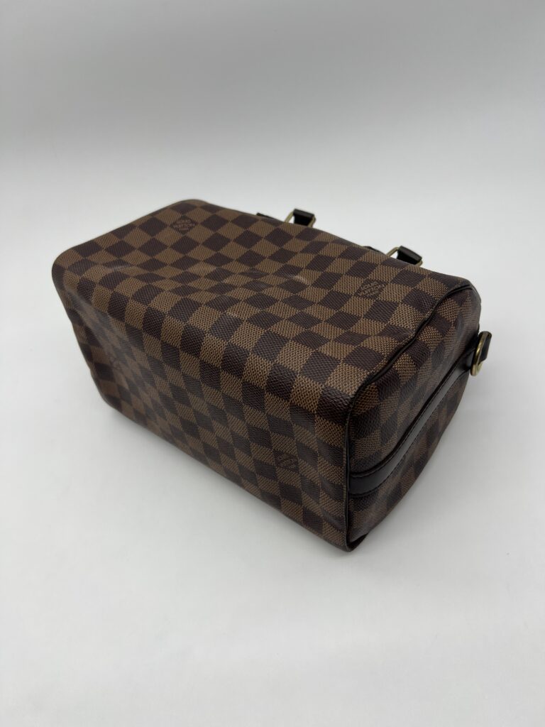 Louis Vuitton Speedy Bandou 25 Damier Ebene GHW