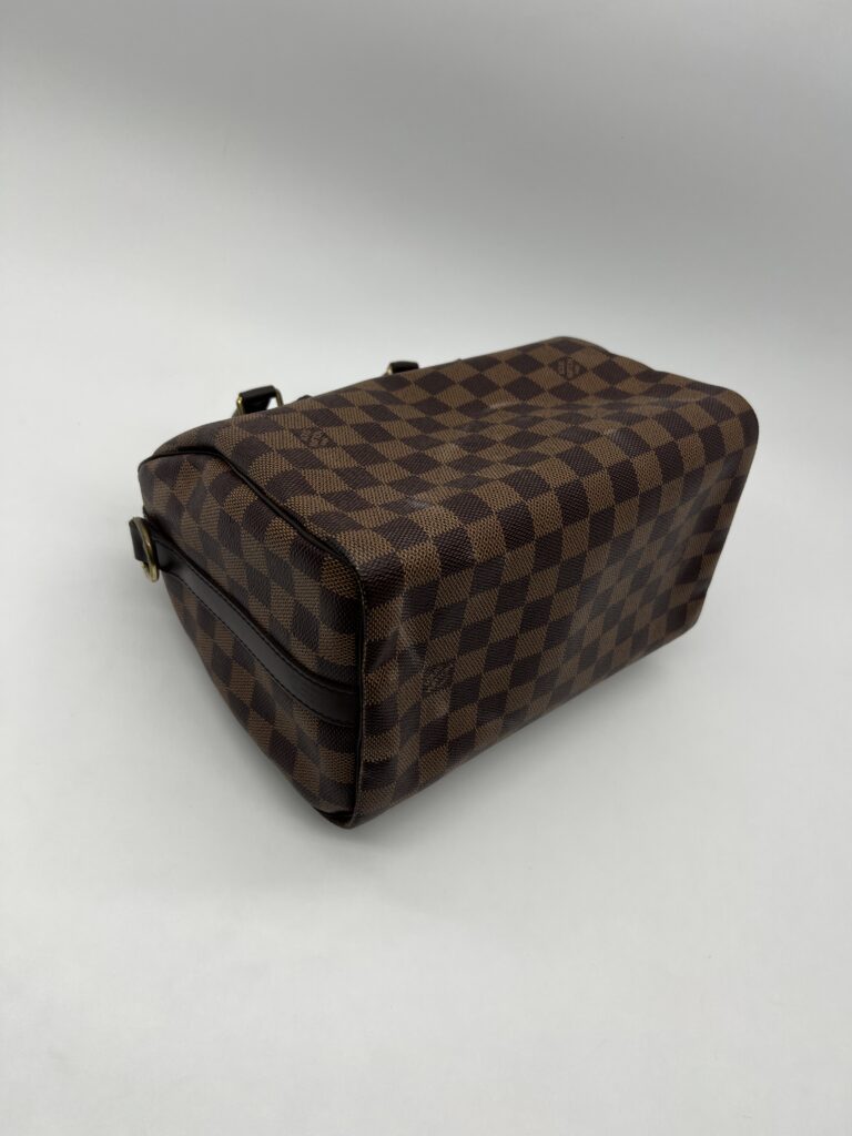 Louis Vuitton Speedy Bandou 25 Damier Ebene GHW