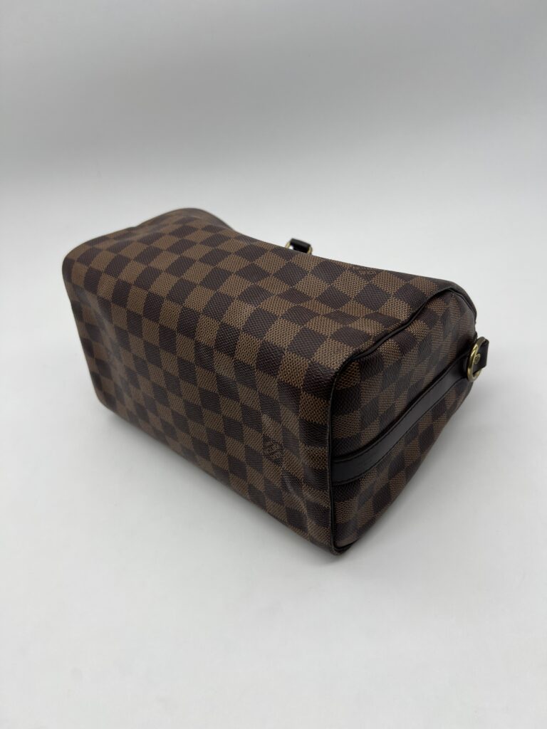 Louis Vuitton Speedy Bandou 25 Damier Ebene GHW