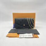 Louis Vuitton Felicie GM Monogram Empreinte Black GHW