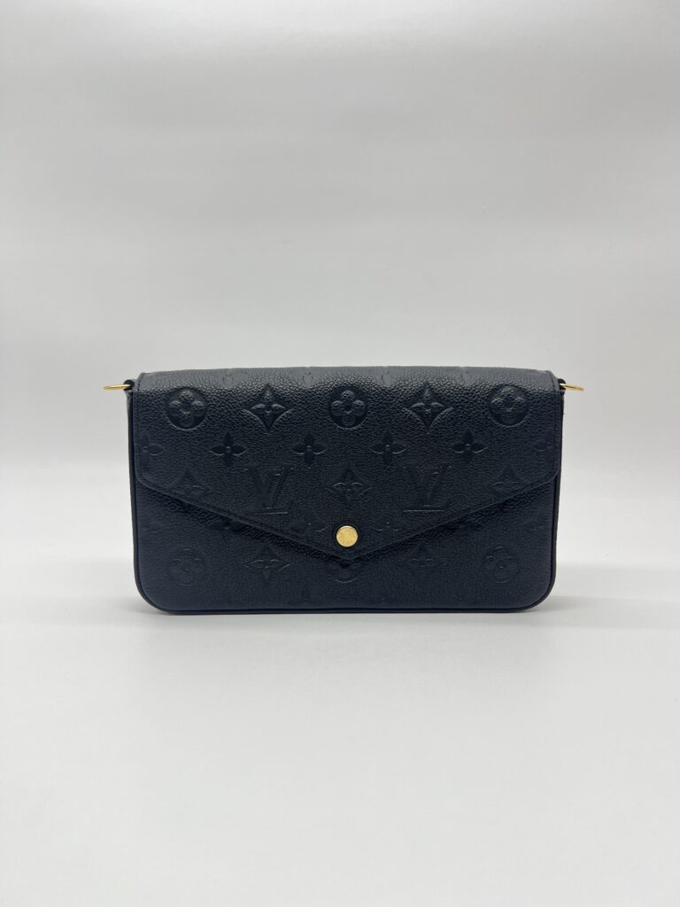 Louis Vuitton Felicie GM Monogram Empreinte Black GHW