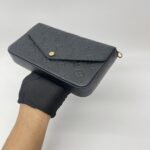 Louis Vuitton Felicie GM Monogram Empreinte Black GHW