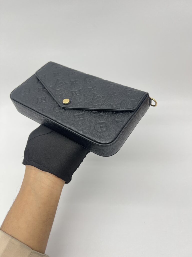Louis Vuitton Felicie GM Monogram Empreinte Black GHW