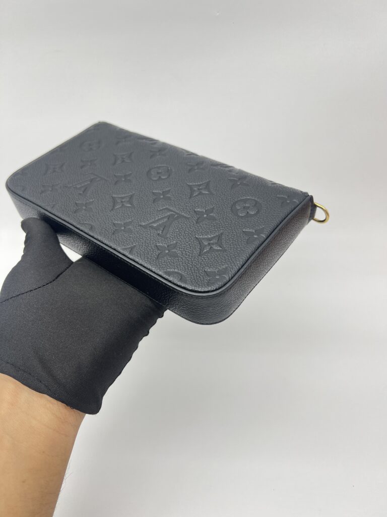 Louis Vuitton Felicie GM Monogram Empreinte Black GHW