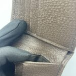 Gucci Ophidia Bifold Wallet GG Supreme Canvas Brown GHW