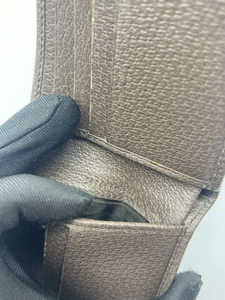 Gucci Ophidia Bifold Wallet GG Supreme Canvas Brown GHW