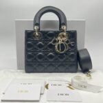Dior Lady Dior Small Black GHW