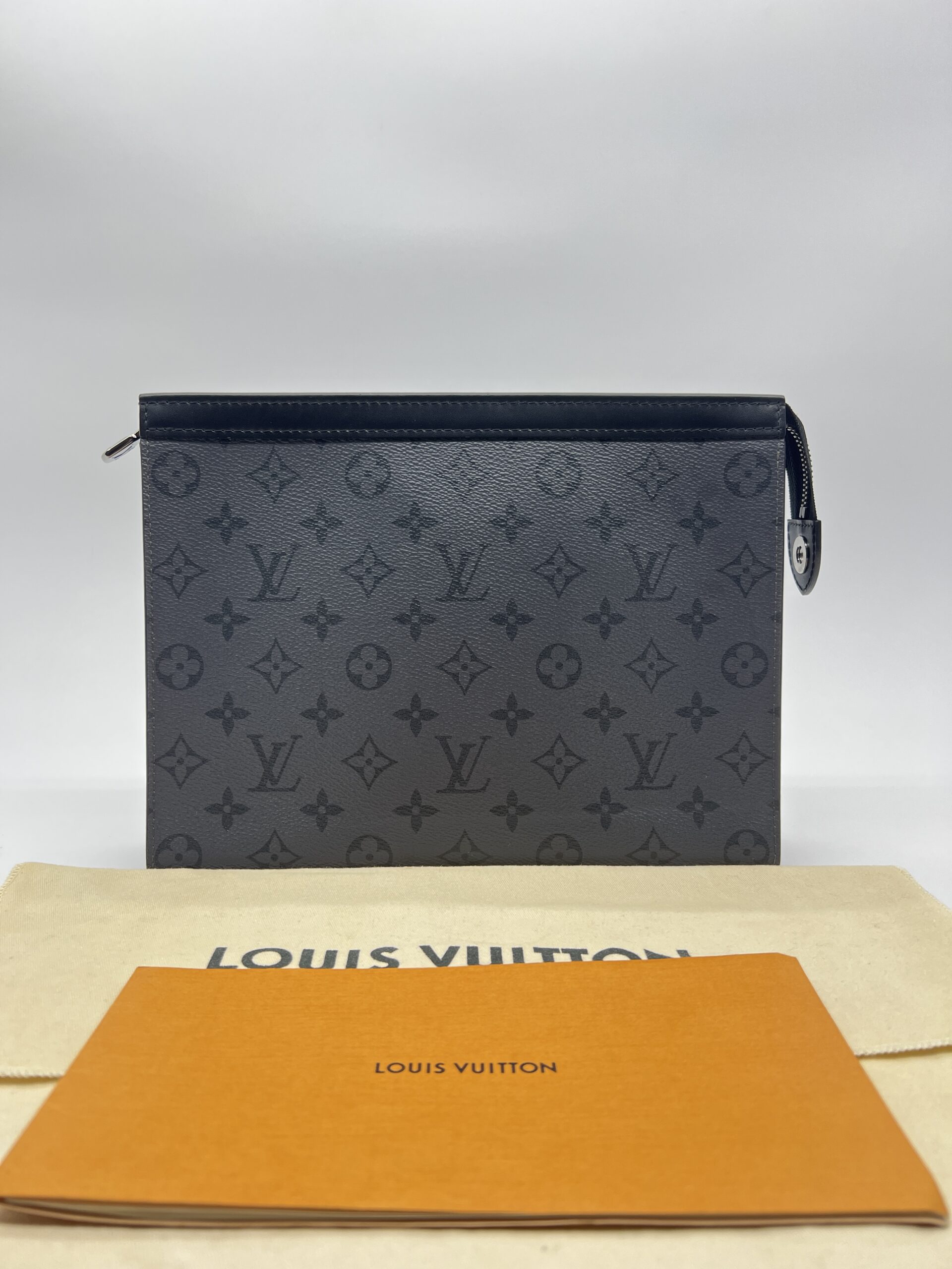 Louis Vuitton Pochette Voyage MM Monogram Eclipse SHW