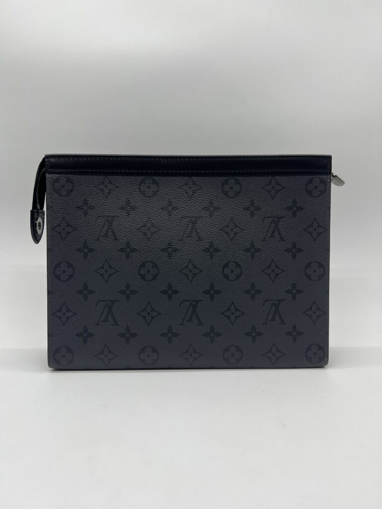 Louis Vuitton Pochette Voyage MM Monogram Eclipse SHW