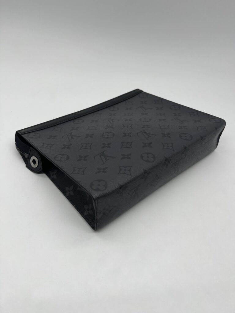 Louis Vuitton Pochette Voyage MM Monogram Eclipse SHW