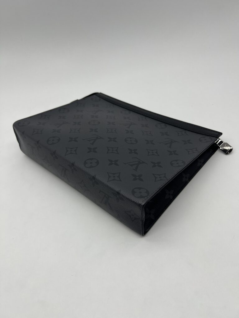 Louis Vuitton Pochette Voyage MM Monogram Eclipse SHW