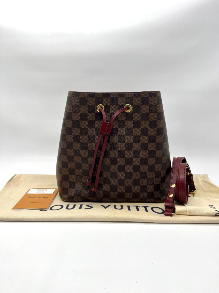 Louis Vuitton Neo Neo Damier Ebene Red GHW
