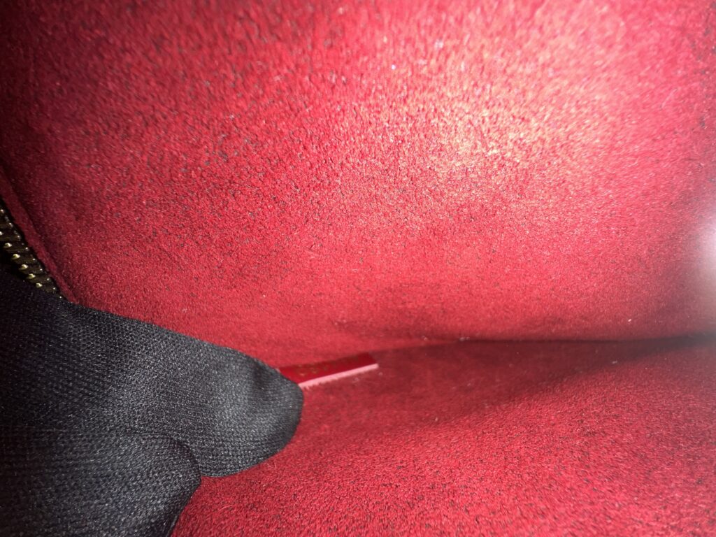 Louis Vuitton Neo Neo Damier Ebene Red GHW