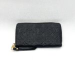 Louis Vuitton Zippy Wallet Monogram Empriente Black GHW