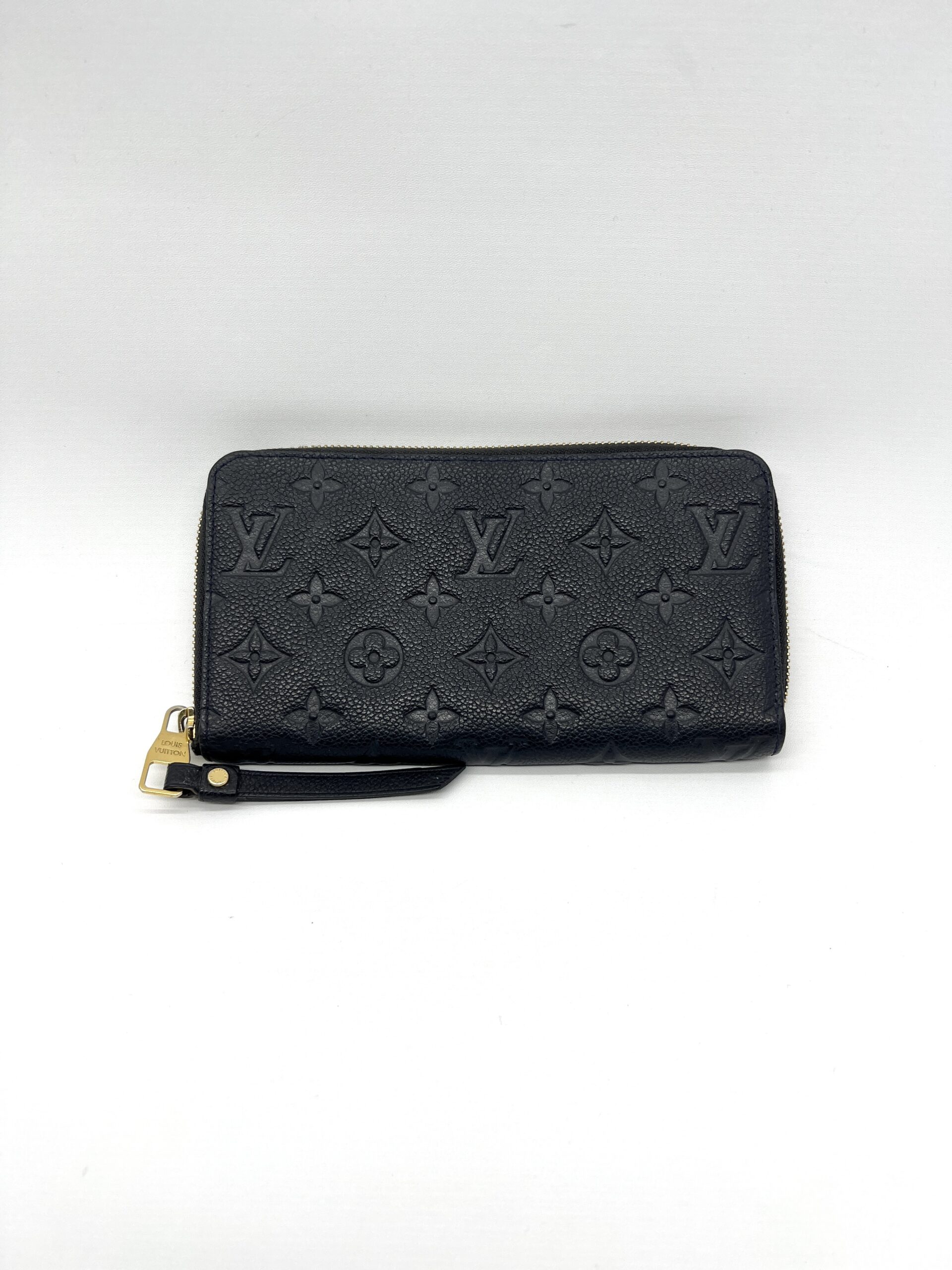 Louis Vuitton Zippy Wallet Monogram Empriente Black GHW