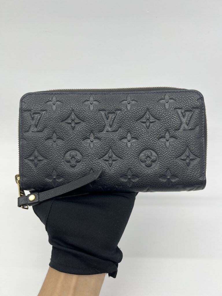 Louis Vuitton Zippy Wallet Monogram Empriente Black GHW