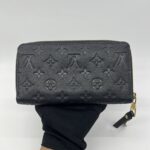 Louis Vuitton Zippy Wallet Monogram Empriente Black GHW