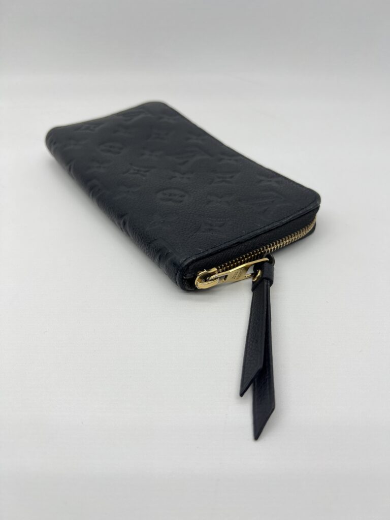 Louis Vuitton Zippy Wallet Monogram Empriente Black GHW