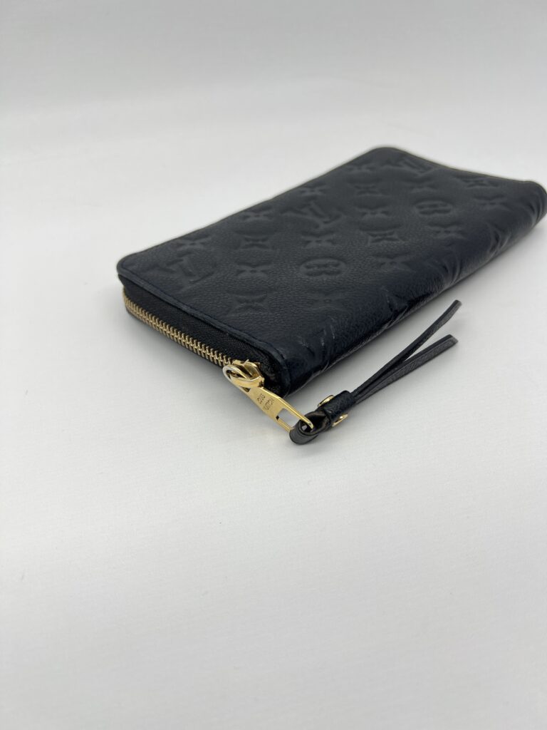 Louis Vuitton Zippy Wallet Monogram Empriente Black GHW
