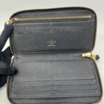 Louis Vuitton Zippy Wallet Monogram Empriente Black GHW